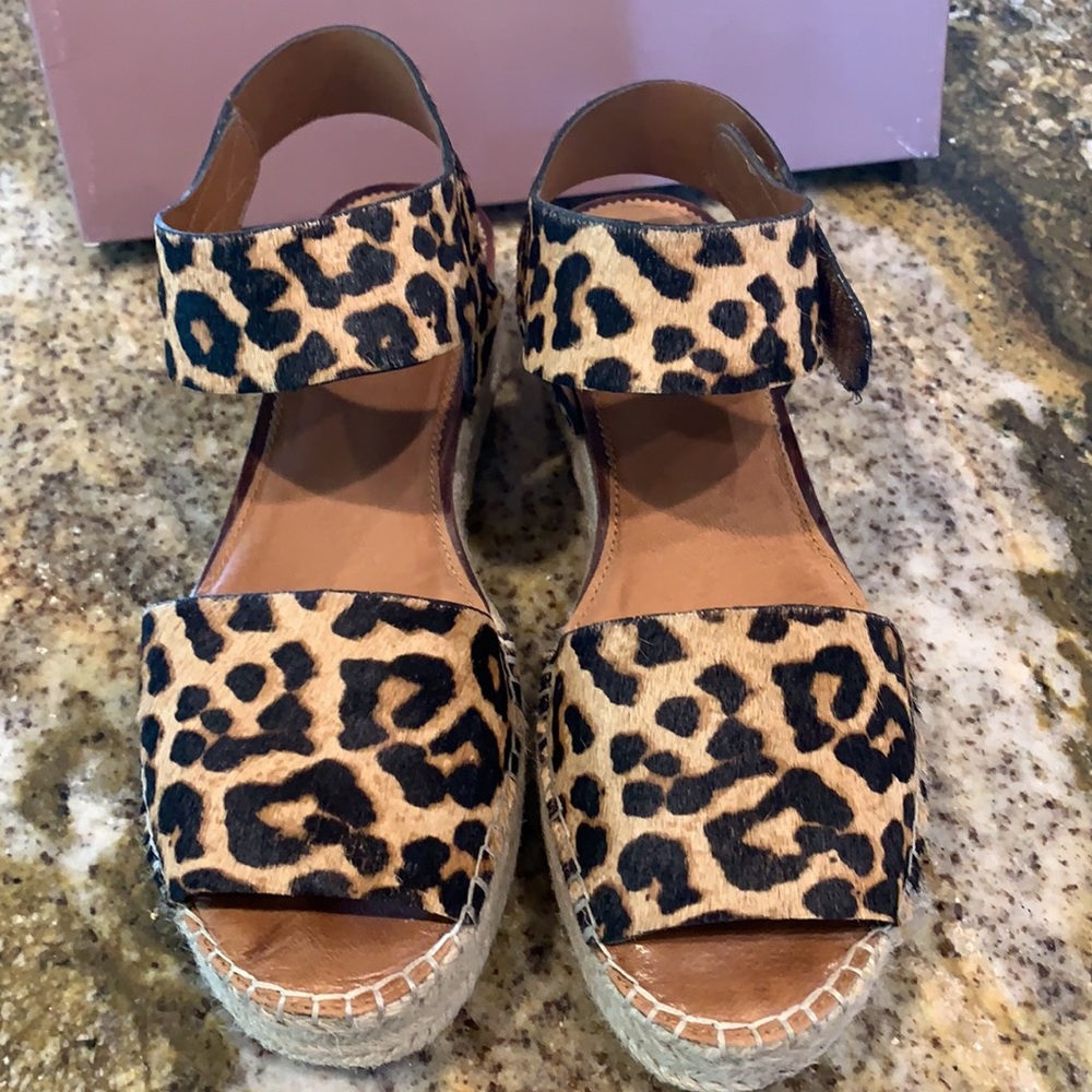 Franco Sarto Leopard Print Sandal